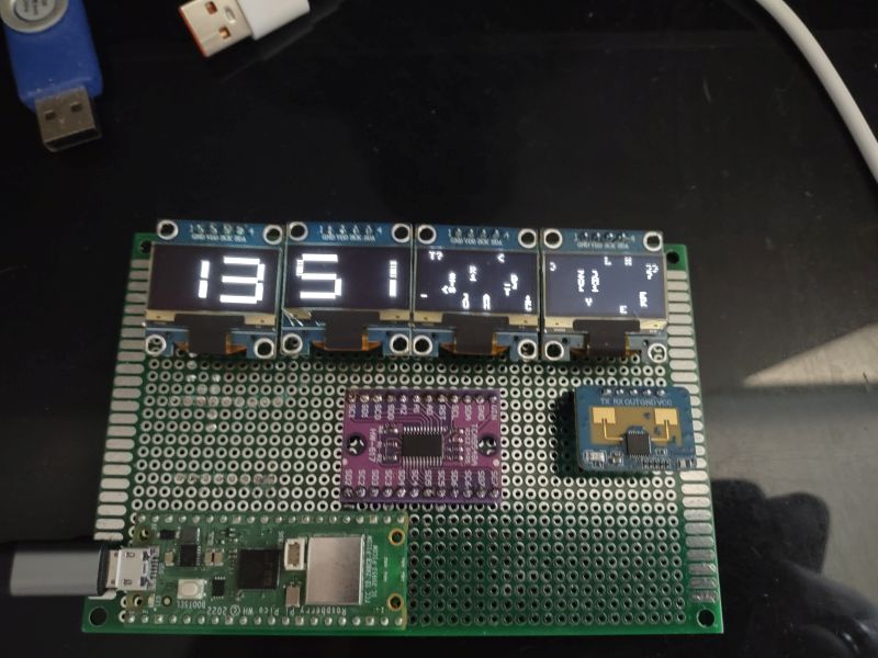 Multi OLED Clock version 3